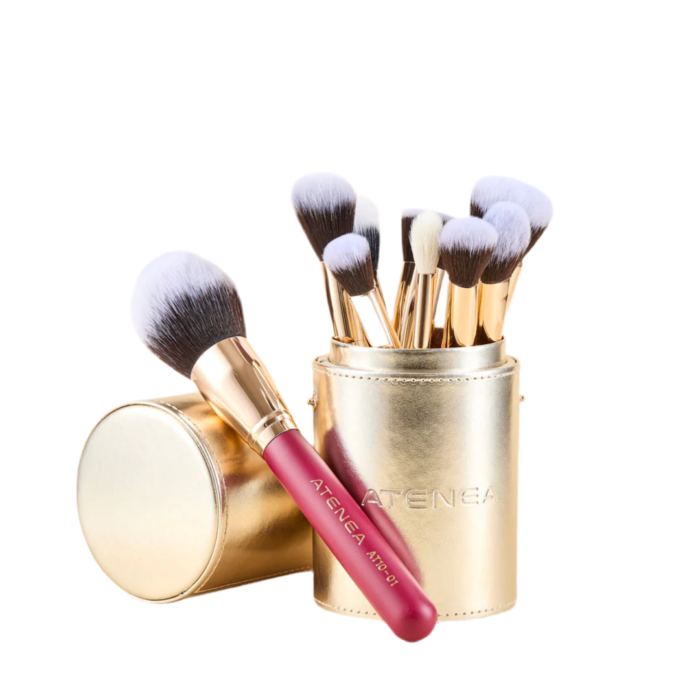 KIT DE BROCHAS SCARLET ROSTRO X9 PCS