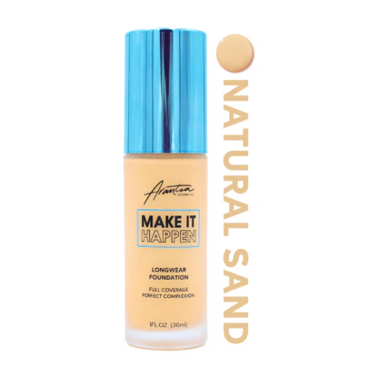 BASE DE MAQUILLAJE MAKE IT HAPPEN FOUNDATION - ARANTZA COSMETICS - Image 5