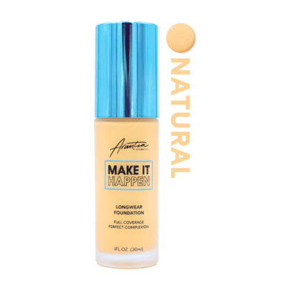 BASE DE MAQUILLAJE MAKE IT HAPPEN FOUNDATION - ARANTZA COSMETICS - Image 6